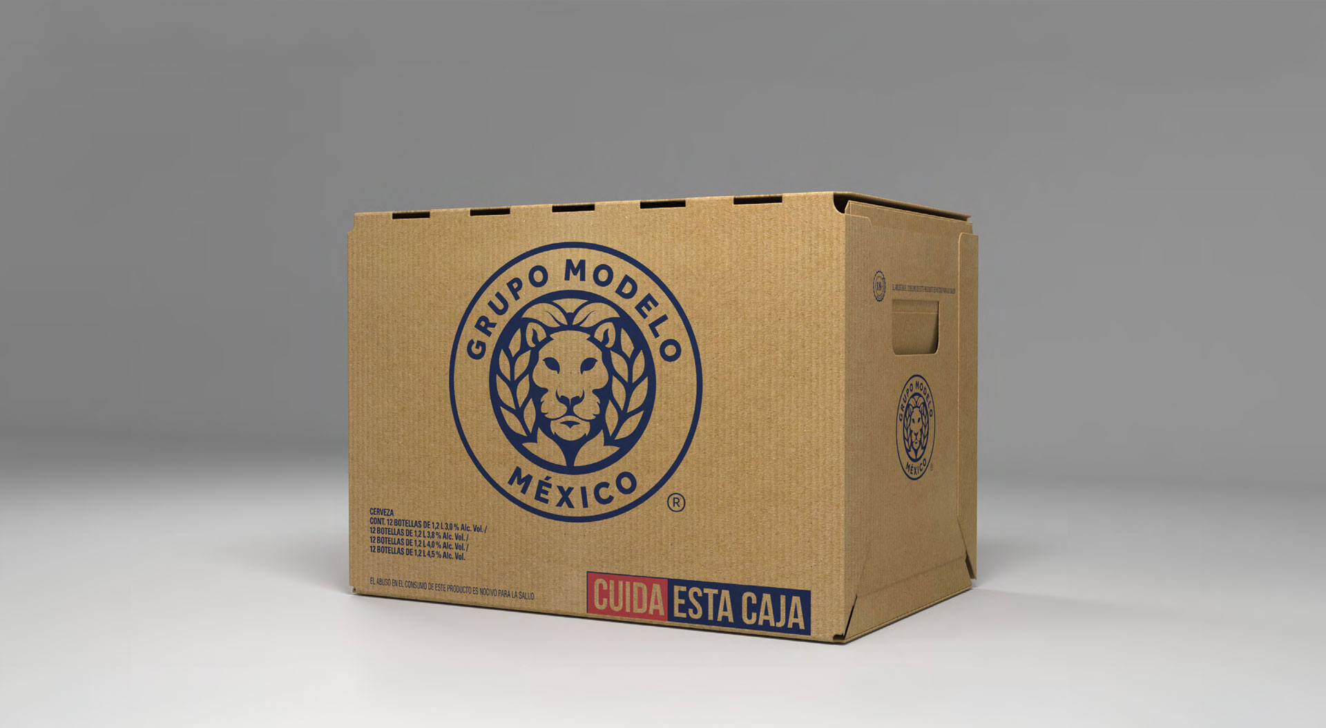 Grupo Modelo branding key visual